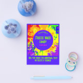 Freeze getrocknete Candy Colorful Custom Business Flyer (Einzeln)