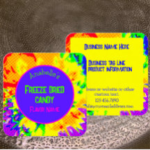 Freeze getrocknete Süßigkeiten Custom Colorful Per