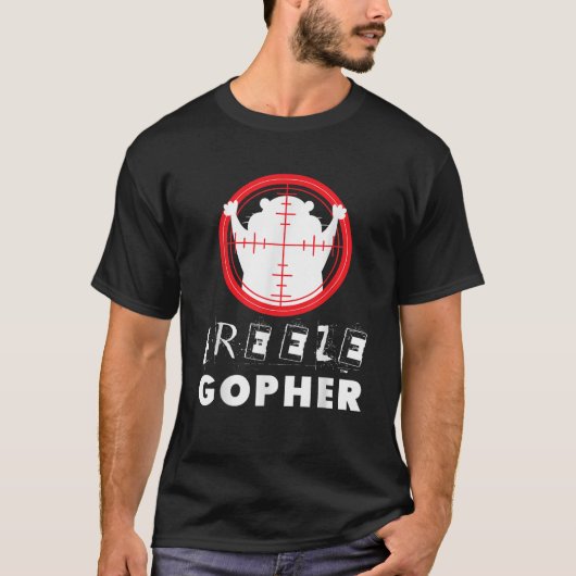 Freeze Gopher T Shirt Hunter Gopher (Vorderseite)