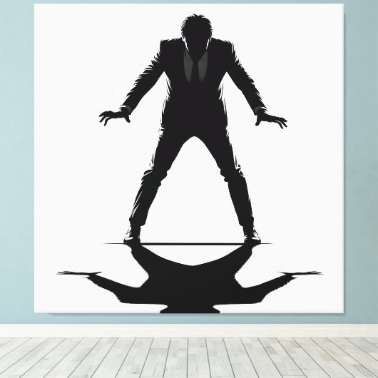 Freeze! Leinwanddruck (Insitu (Holzboden))