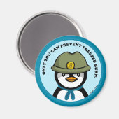 Freezie der Peng sagt Magnet (Vorderseite/Rückseite)