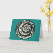 Freezin' Saison Karte (Gelbe Blume)