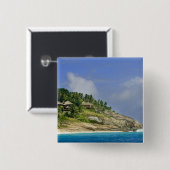 Fregate Island Resort PR) Button (Vorne & Hinten)