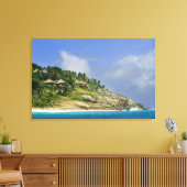 Fregate Island Resort PR) Leinwanddruck (Insitu (Wohnzimmer))