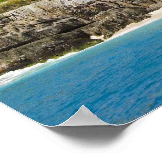 Fregate Island Resort (PR) Poster (Ecke)