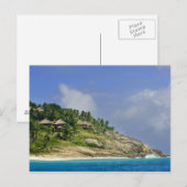 Fregate Island Resort PR) Postkarte (Vorne/Hinten)