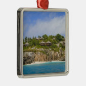 Fregate Island Resort (PR) Silbernes Ornament (Rechts)
