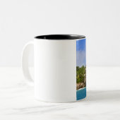 Fregate Island Resort (PR) Zweifarbige Tasse (Vorderseite Links)