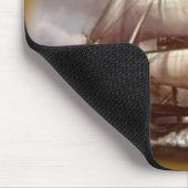 Fregatte"alter Ironsides" USS-Konstitution Mousepad (Ecke)