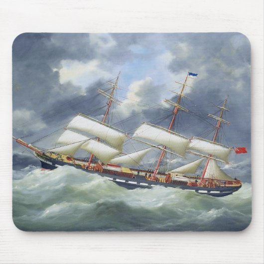 Fregatte Trainingsschiff Atalanta 1885 Mousepad (Vorne)