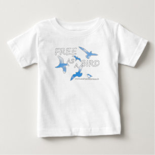 Frei als Vogel Baby T-shirt