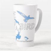 Frei als Vogel Milchtasse (Rechte Ecke)