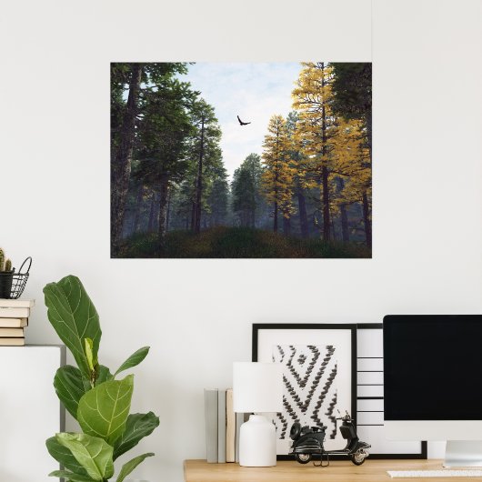 Frei als Vogel Poster (Heimbüro)