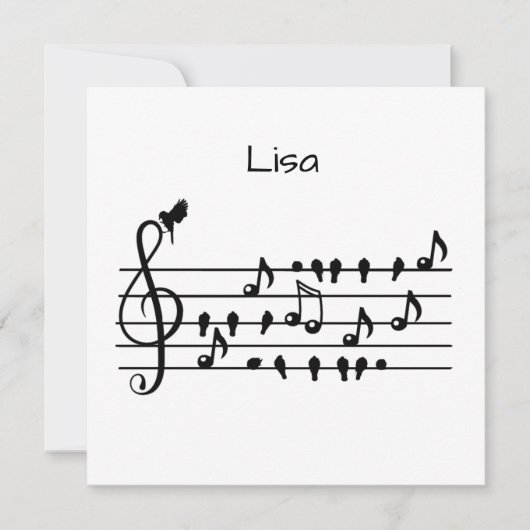 Frei als Vogel, Singvögel Schauspiel als musikalis (Vorderseite)