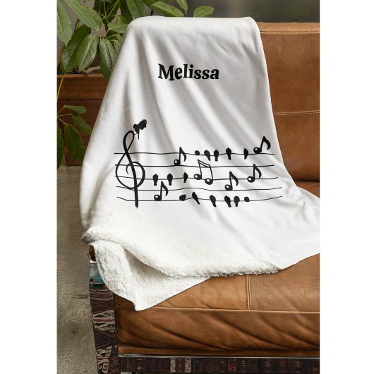 Frei als Vogel, Singvögel Schauspiel als musikalis Fleecedecke