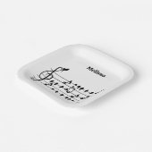 Frei als Vogel, Singvögel Schauspiel als musikalis Pappteller (Gewinkelt)