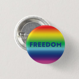 Frei-blaue Typografie Regenbogenverlauf Button