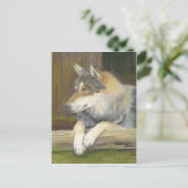 Frei bleiben postkarte (Stehend Vorderseite)