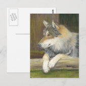 Frei bleiben postkarte (Vorne/Hinten)