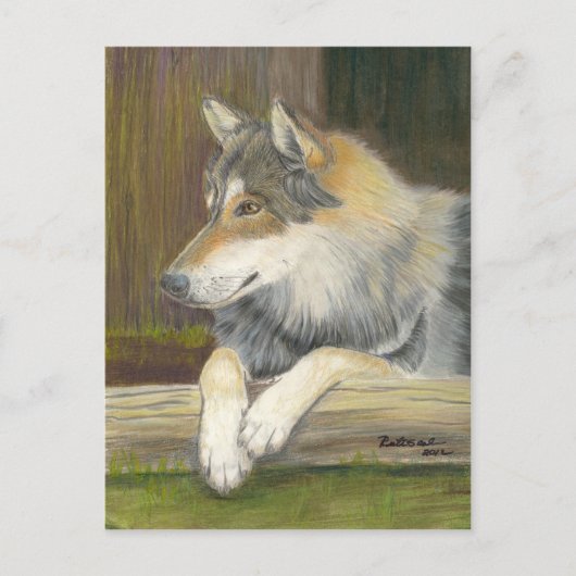 Frei bleiben postkarte (Vorderseite)