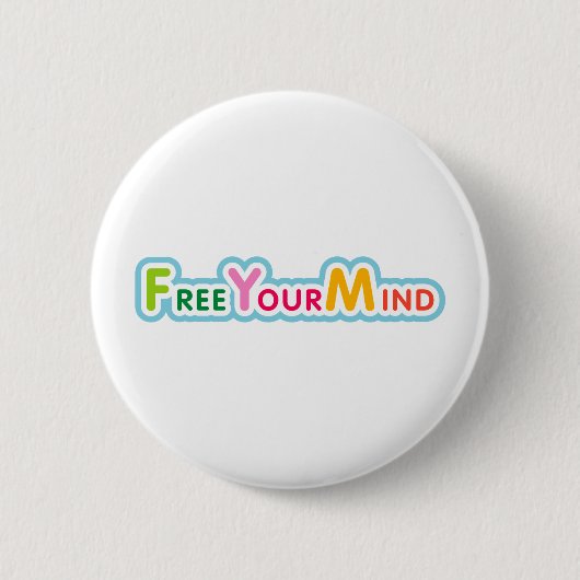 Frei deinen Geist Button (Vorderseite)
