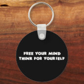 Frei deinen Geist Schlüsselanhänger (Vorderseite)