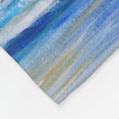 Frei durch die Meeresmalerei laufen Fleecedecke (Ecke)