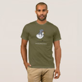 Frei-Durchstreifendes Huhn T-Shirt (Vorne ganz)