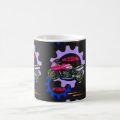 Frei fahrende und sichere Motorräder Kaffeetasse (Mittel)