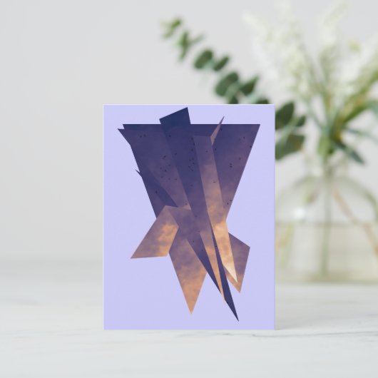 Frei-Flug-Form Postkarte (Stehend Vorderseite)