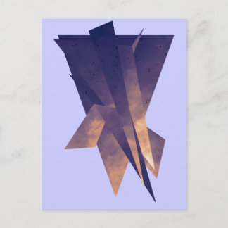 Frei-Flug-Form Postkarte