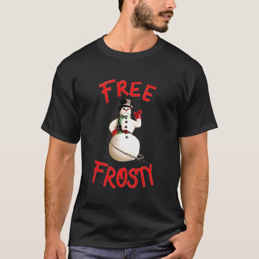 Frei Frosty (Weihnachten mit den Kranken) T-Shirt (Vorderseite)