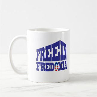 "Frei in Fredonia" klassische Tasse
