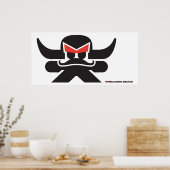 frei kommend mexikanisch - schwarz poster (Küche)