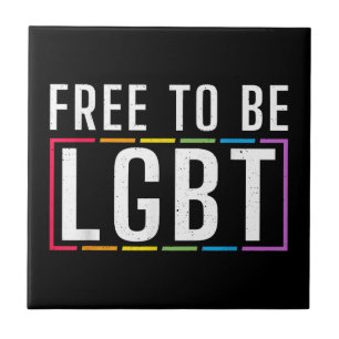 Frei LGBT Bisexuell Lesbisch Homosexuell Pride zu Fliese