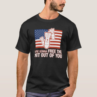 frei-Logo-schwarz T-Shirt