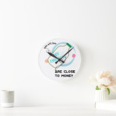 Frei meine Träume Runde Wanduhr (Zuhause)