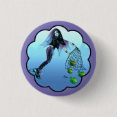 Frei Mermaid Button (Vorderseite)