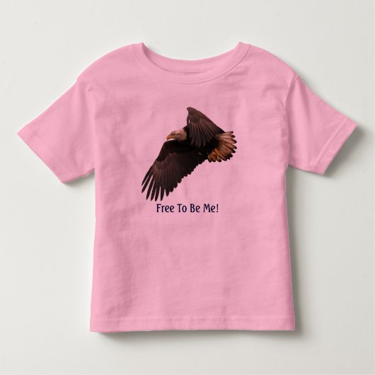 FREI, MICH Fliegen Bald Adler Kids Shirt (Vorderseite)