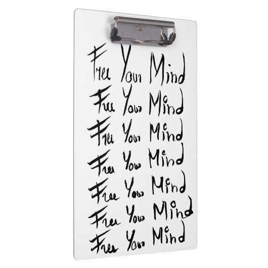 FREI! Motivierend Kalligraphie Klemmbrett (Rechts)