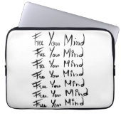 FREI! Motivierend Kalligraphie Laptopschutzhülle (Vorderseite)