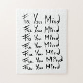 FREI! Motivierend Kalligraphie Puzzle (Vertikal)