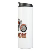 Frei-Motorrad-Flammen Thermosbecher (Nach rechts gedreht)