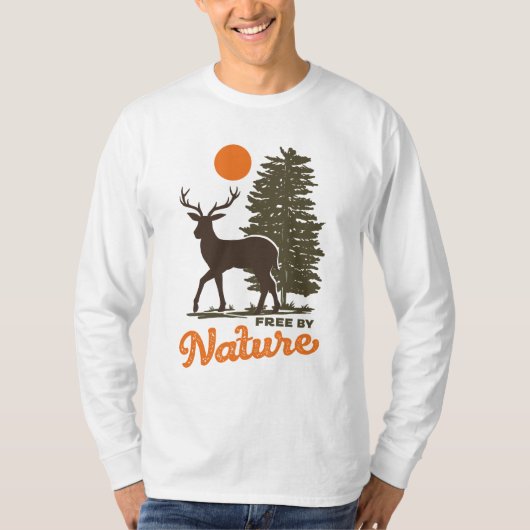 Frei nach Natur T-Shirt (Vorderseite)