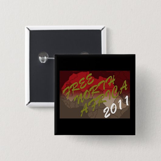 FREI NORDAFRIKA BUTTON (Vorne & Hinten)