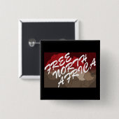 FREI NORDAFRIKA BUTTON (Vorne & Hinten)