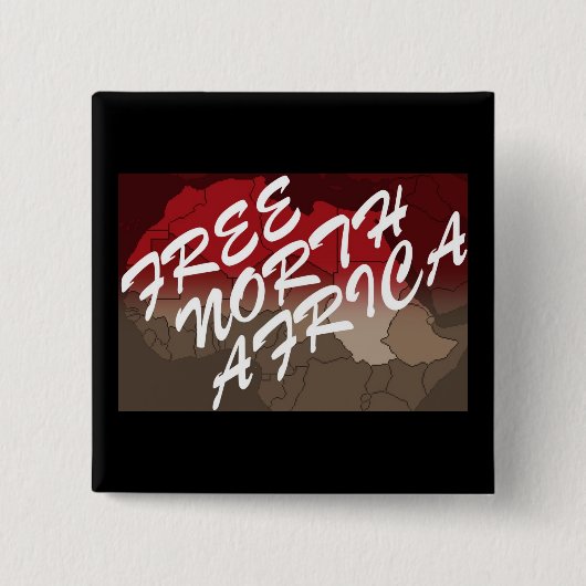 FREI NORDAFRIKA BUTTON (Vorderseite)