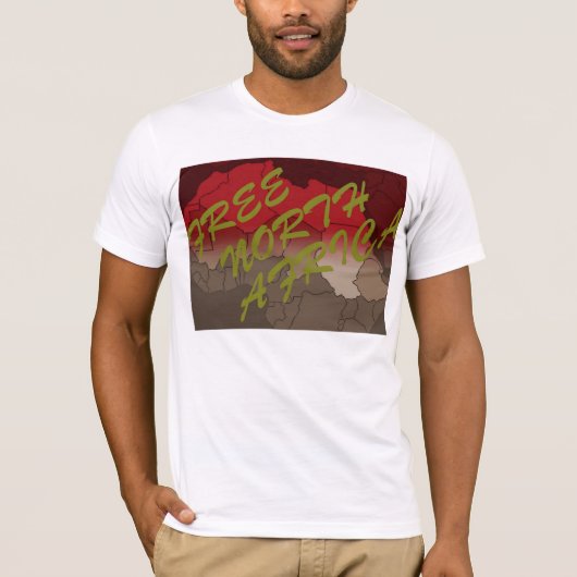 FREI NORDAFRIKA T-Shirt (Vorderseite)