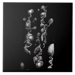 Frei schwimmende Bio Aberrationen Fliese