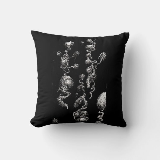 Frei schwimmende Bio Aberrationen Kissen (Vorderseite)